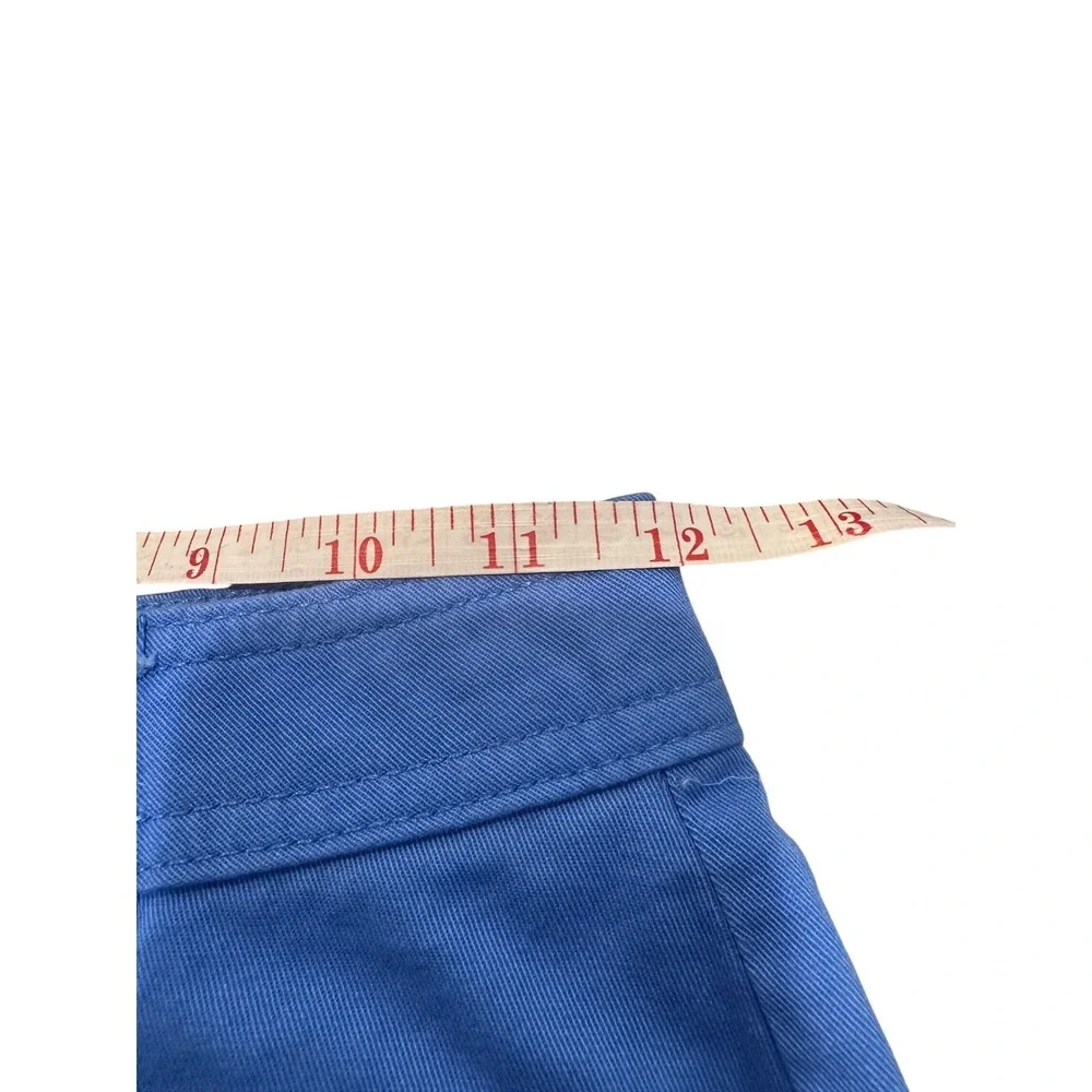 Billabong Women Blue High Waisted Cotton Blend Shorts Size 25 JEH01-1224-0370